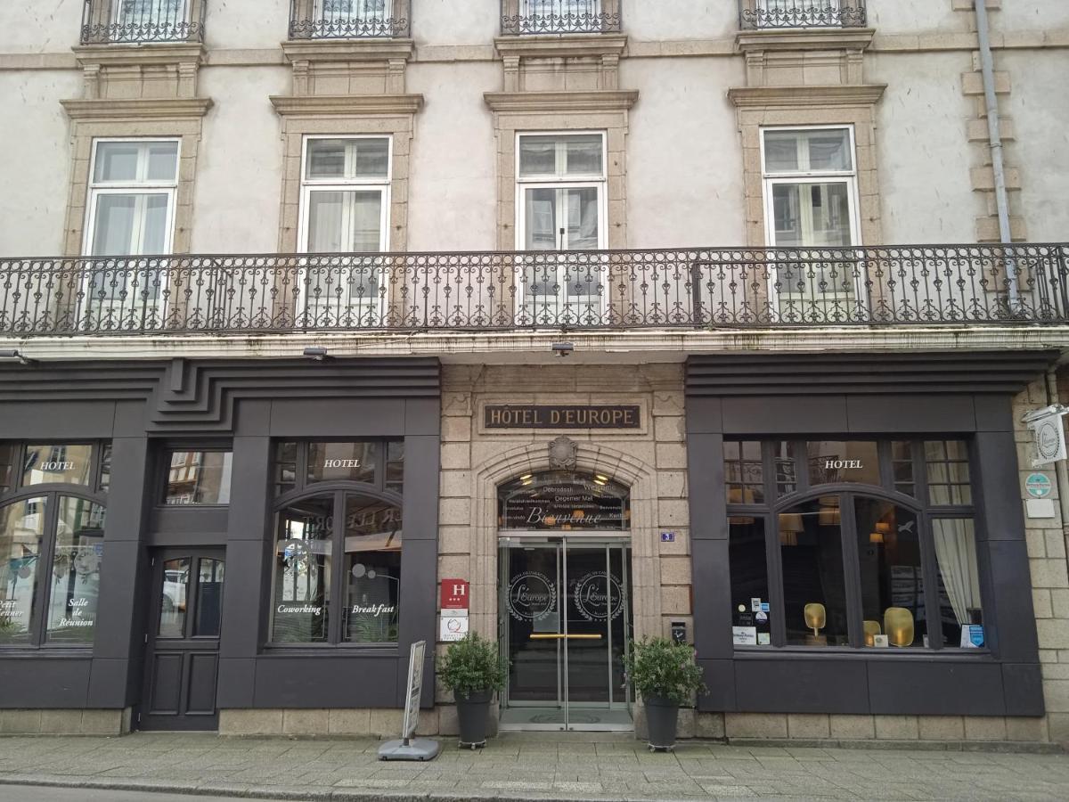 Hôtel De L'Europe Morlaix Exterior foto